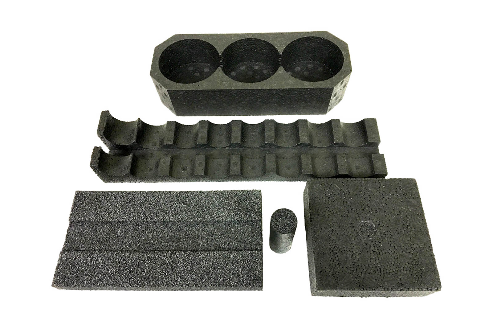 Molded Foams, Polyethylene, Polystyrene, Polyurethane, Polypropylene, Molded Foam, and Anti Static Foam for Military & Commercial Packaging